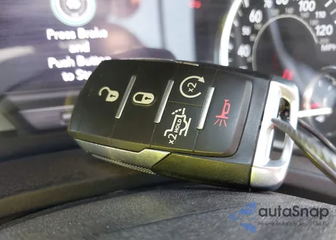 2025 Ram 1500 Big Horn 4X4 5'7 Box from USA, damaged, VIN 1C6SRFFP3SN581674